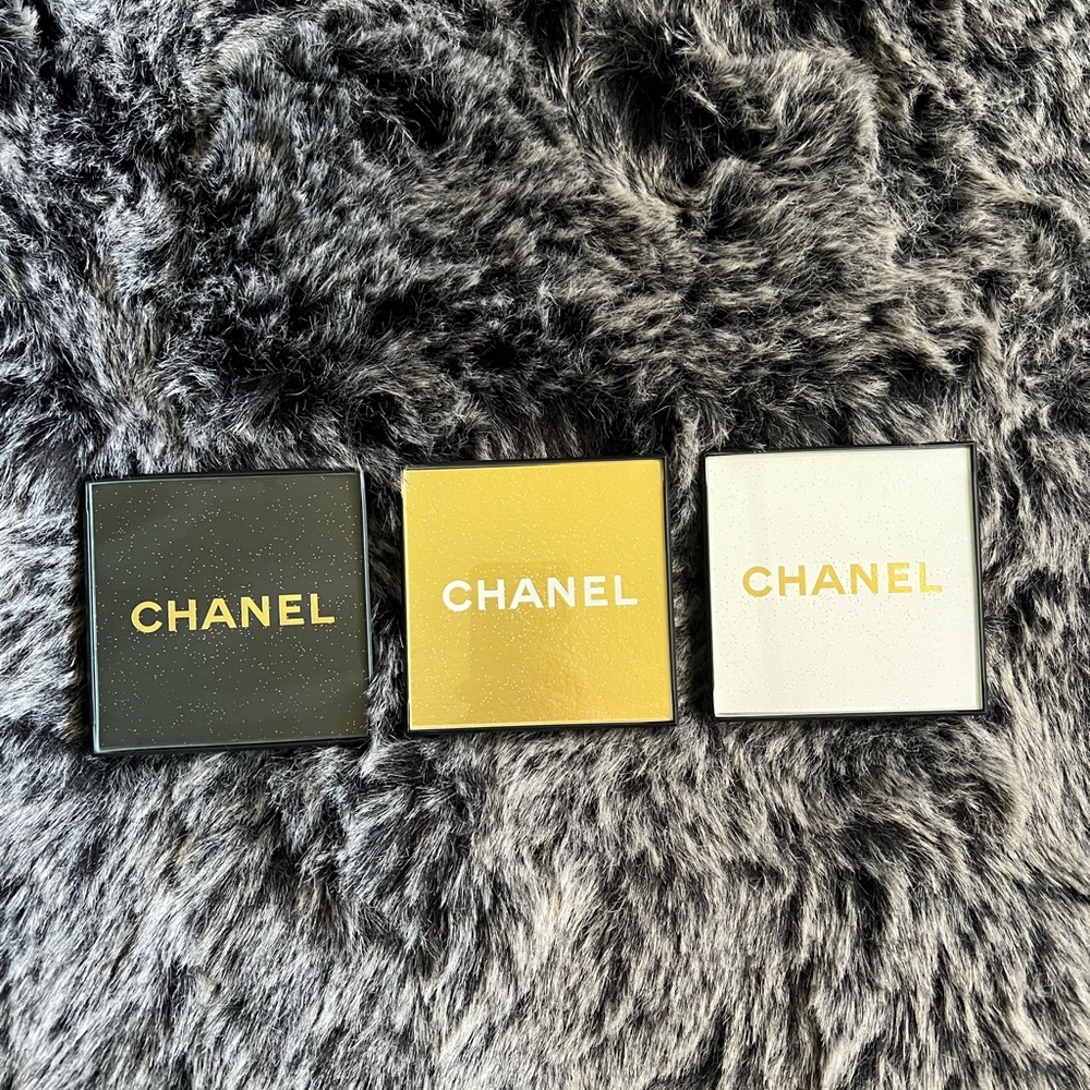 CHANEL Gold and Black Decorations